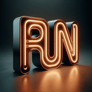 サイバー世界の野外ステージ会場でコンサートを行っているアーティスト