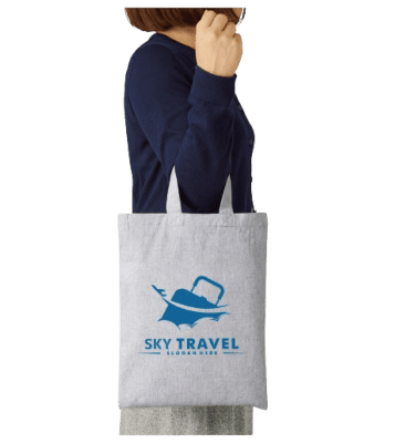 再生シャンブリックA4フラットトート