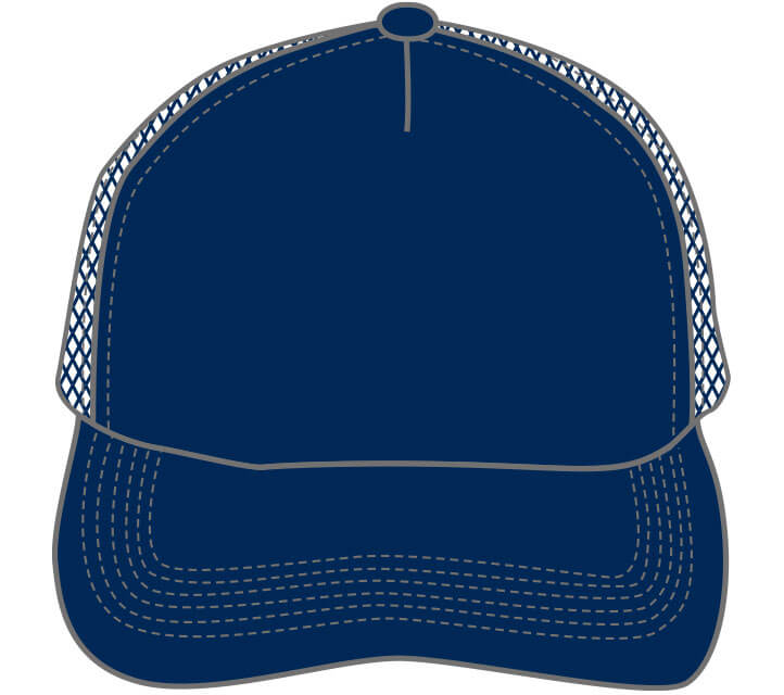 シミュレーター用キャップのカラーサンプル