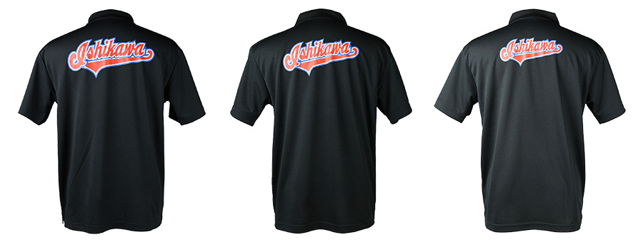 ポロシャツl背面