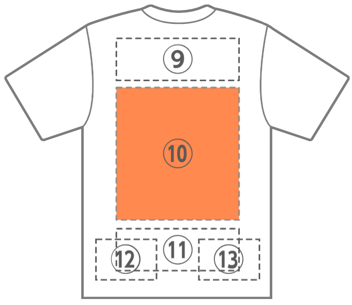 プリント背面見本