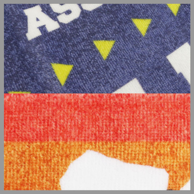 濃色デザインのプリント面