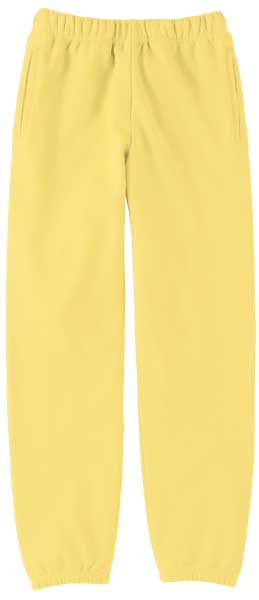 ライトイエロー｜スタンダードスウェットパンツ