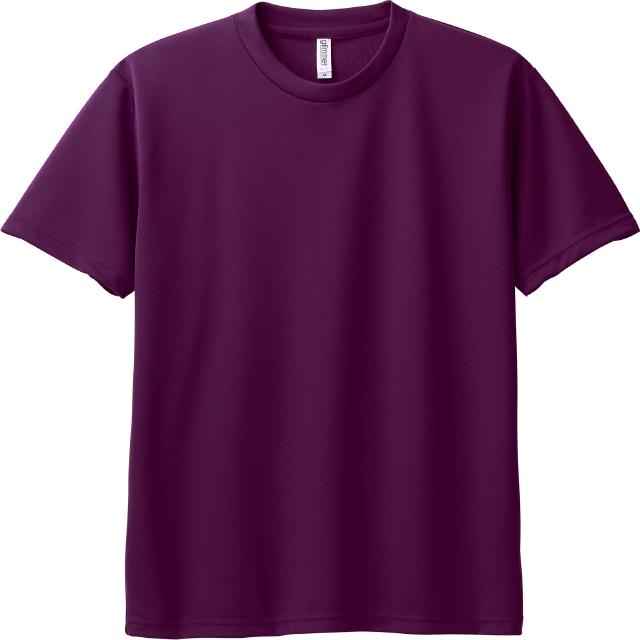 パープル｜スピードドライTシャツ