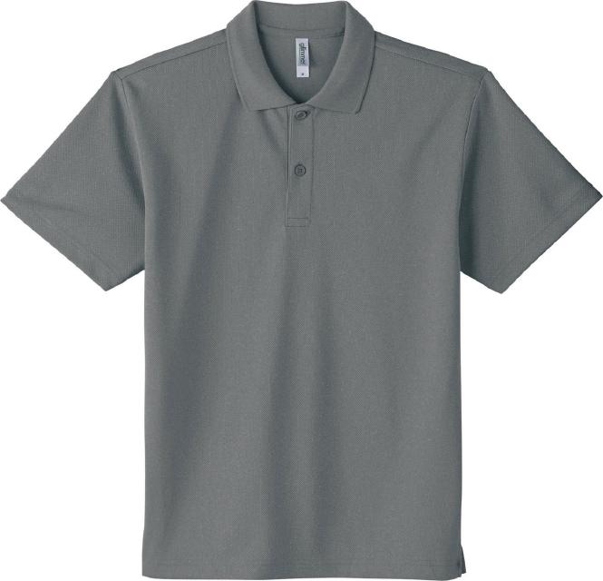 ミックスグレー｜爽快ドライポロシャツ