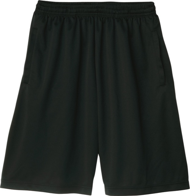 ブラック｜快適ドライハーフパンツ