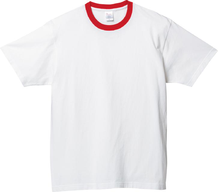 ホワイト×レッド｜ナイスTシャツ