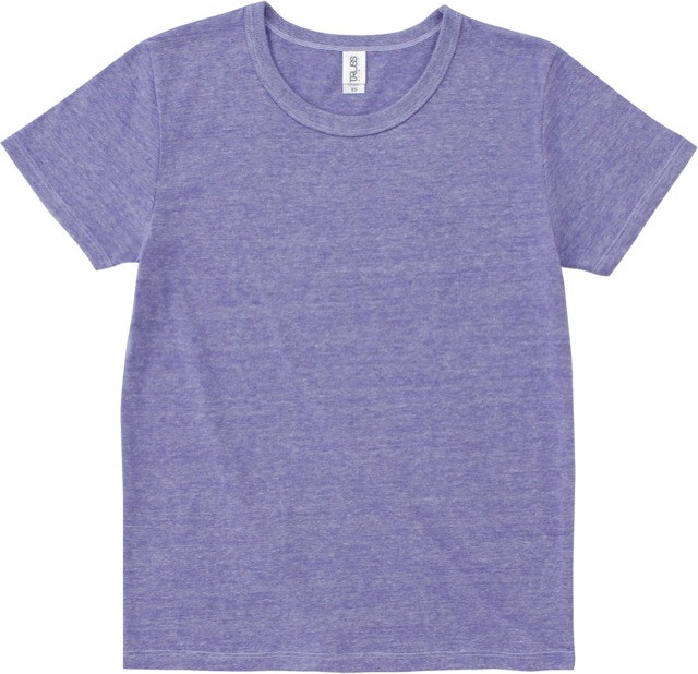 ヘザーパープル｜グッドバランスTシャツ