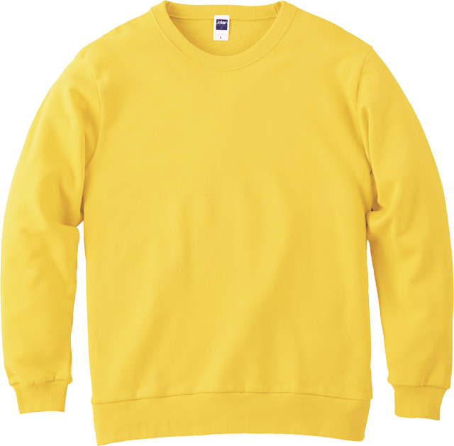 カナリアイエロー｜カラフルライトスウェット