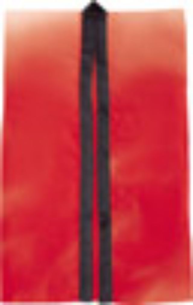 赤（L）｜サテンロングはっぴ