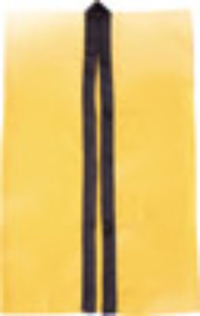 黄（L）｜サテンロングはっぴ