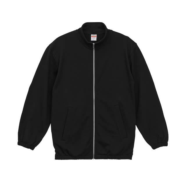 ブラック｜スウェットスタイルジャケット