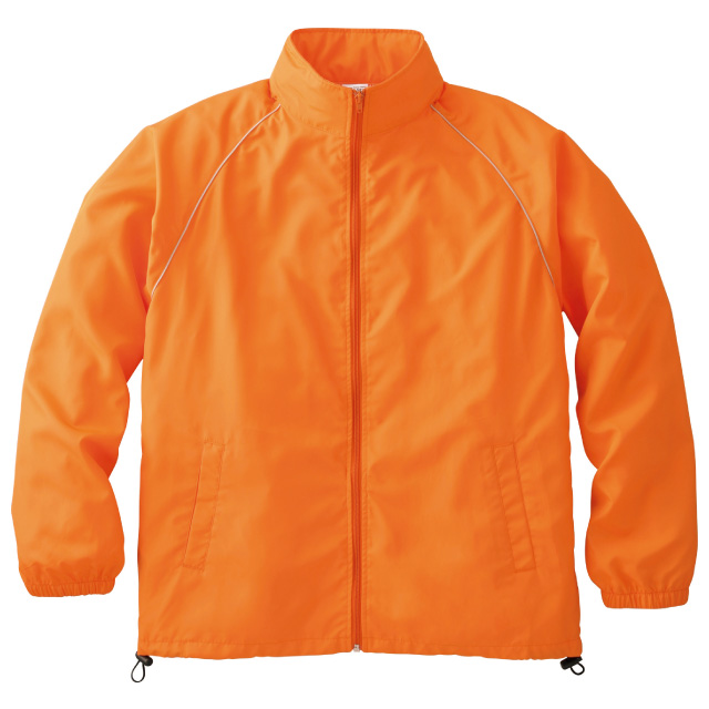 オレンジ｜雨もへっちゃらフードインコート