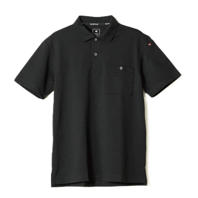 ブラック｜スカッとドライポロシャツ