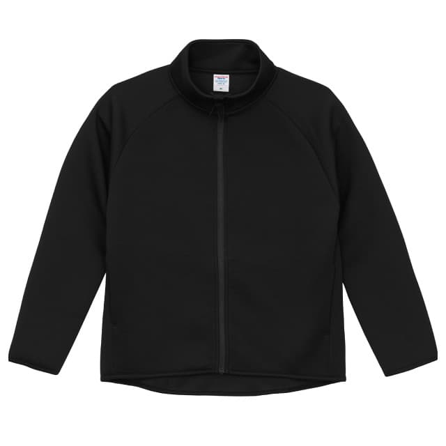 ブラック｜NEWもちもちスタンドジャケット