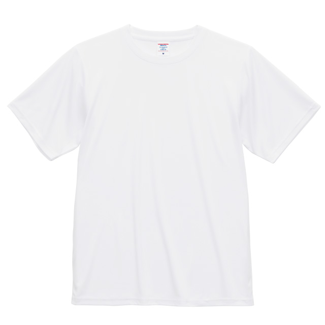 ホワイト｜やわらか再生Tシャツ