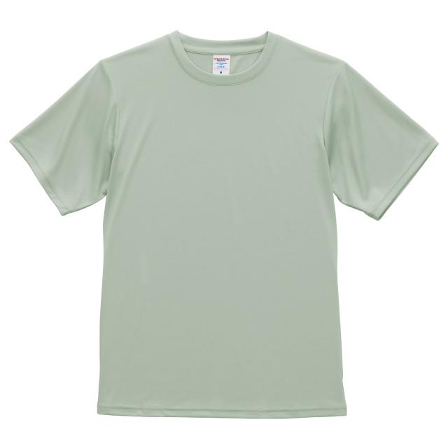 スモーキーグリーン｜やわらか再生Tシャツ