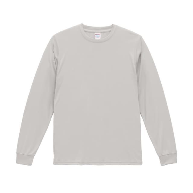 フロストグレー｜やわらか再生ロングTシャツ