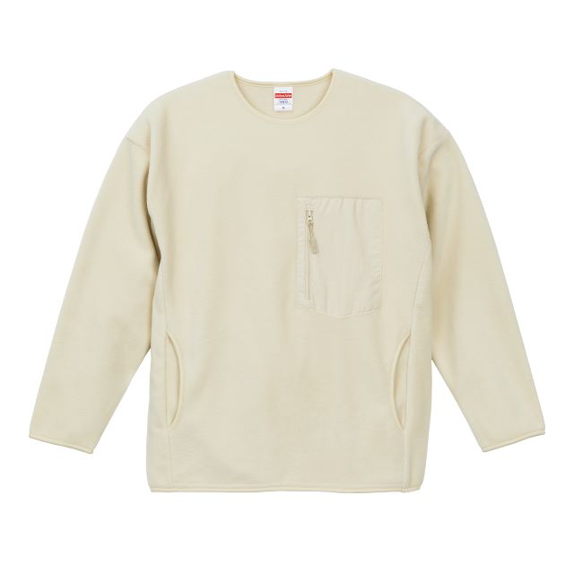 ナチュラル｜あったまるフリース長袖（一重）