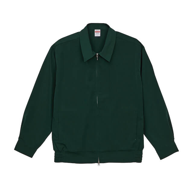 ブリティッシュグリーン｜ゆったりフィットジャケット