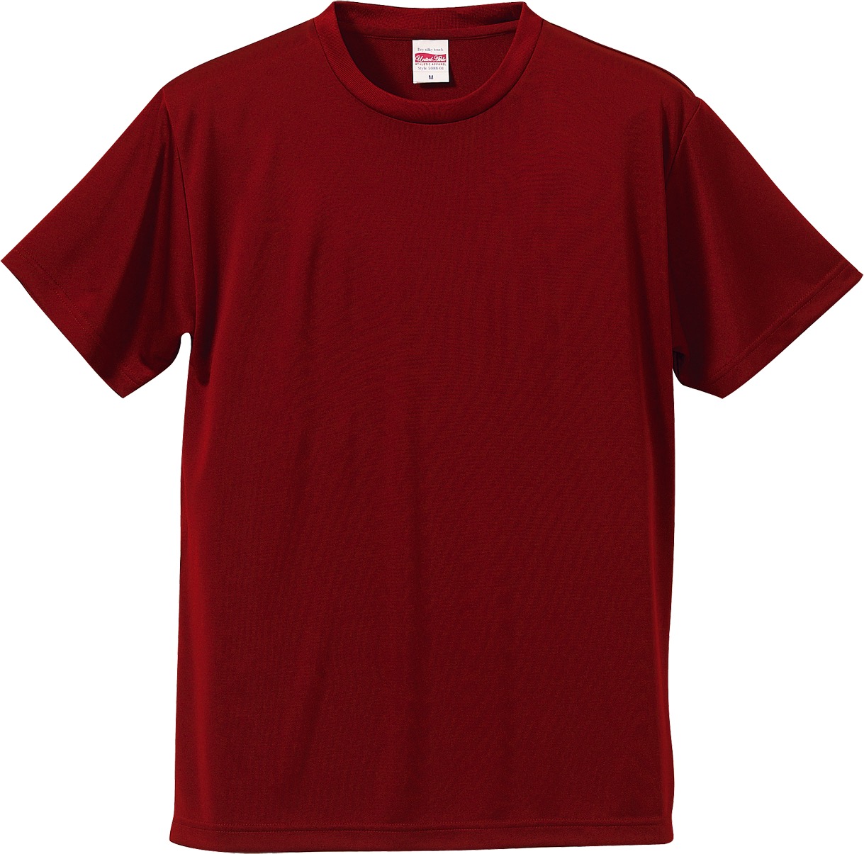 バーガンディ｜No.1ドライTシャツ