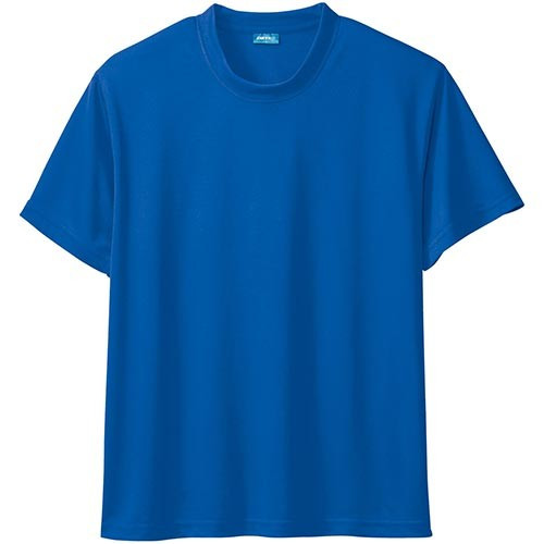 ロイヤルブルー｜ハニカムメッシュTシャツ