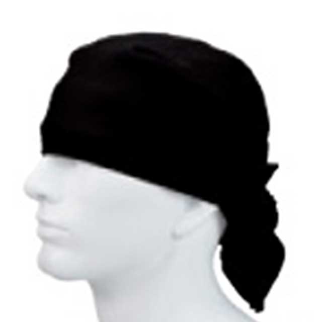 ブラック｜ポリエステルバンダナ