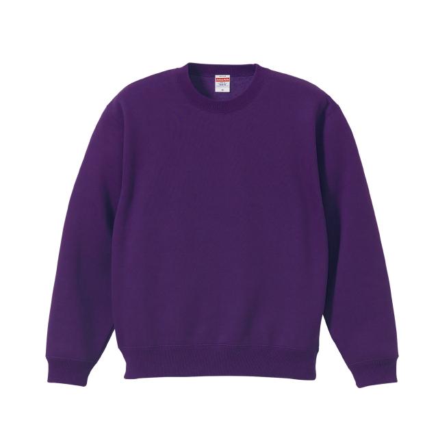 パープル｜ソフト＆ウォームスウェット（裏起毛）