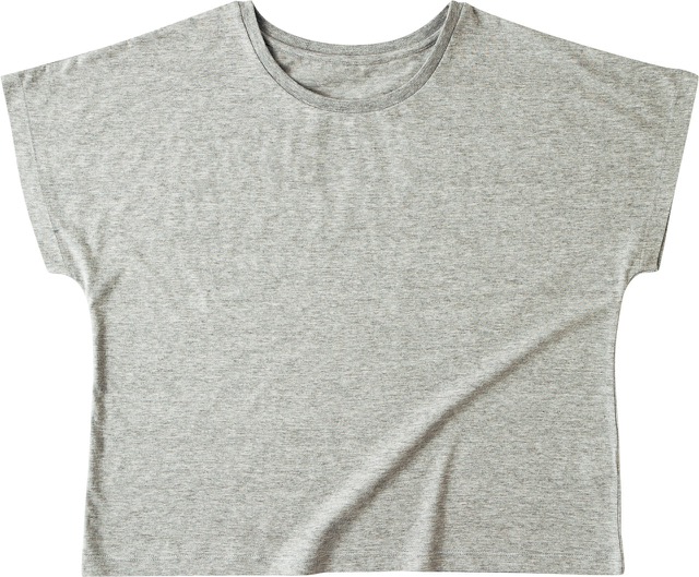 ヘザーグレー｜ソフトドルマンTシャツ