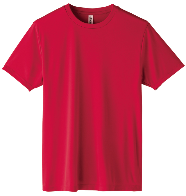 レッド｜スポーツドライTシャツ