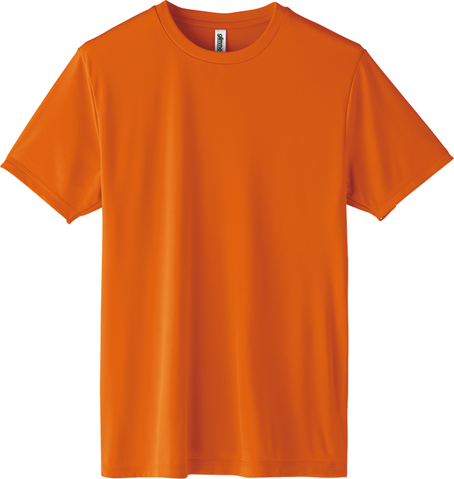 オレンジ｜スポーツドライTシャツ