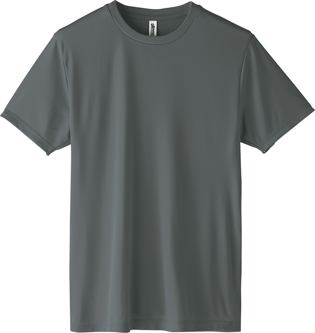 ダークグレー｜スポーツドライTシャツ