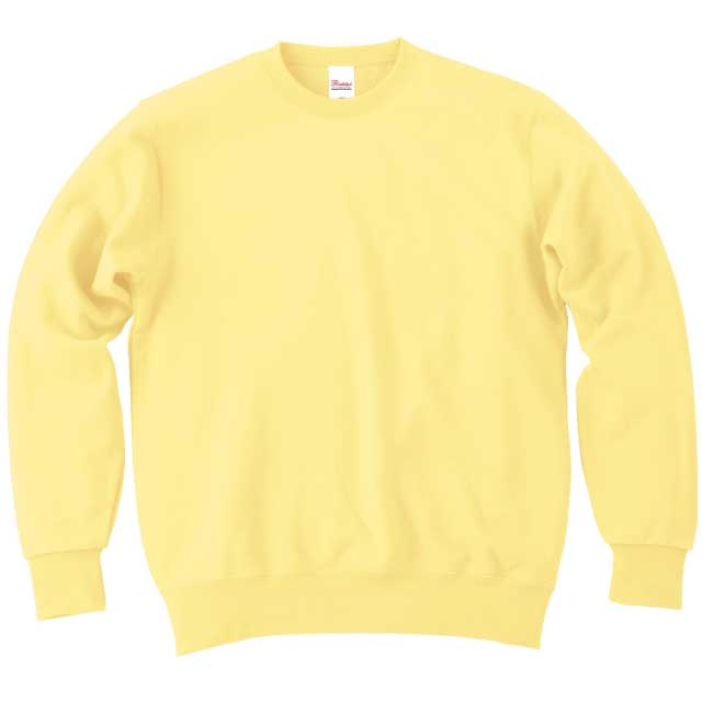 ライトイエロー｜カジュアルトレーナー