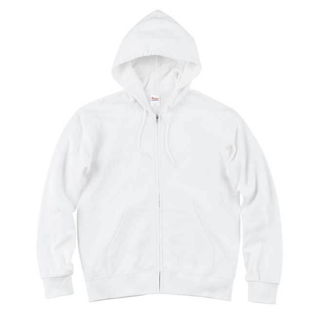 ホワイト｜みんなのジップパーカー