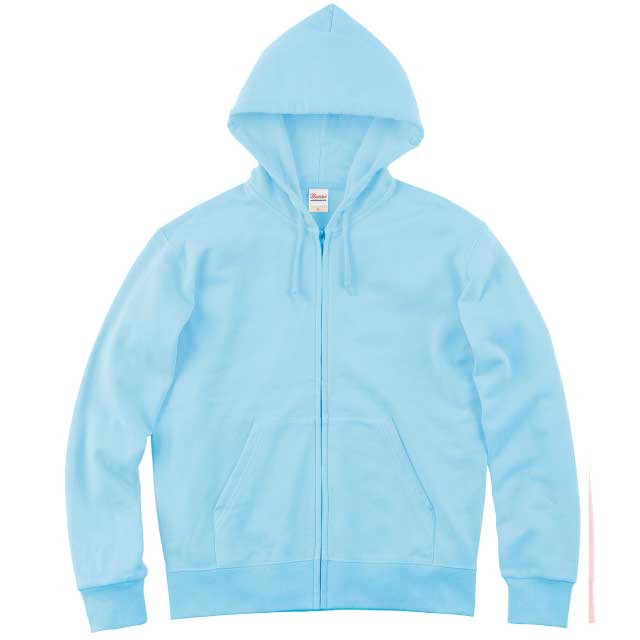 ライトブルー｜みんなのジップパーカー