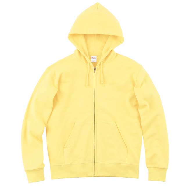 ライトイエロー｜みんなのジップパーカー