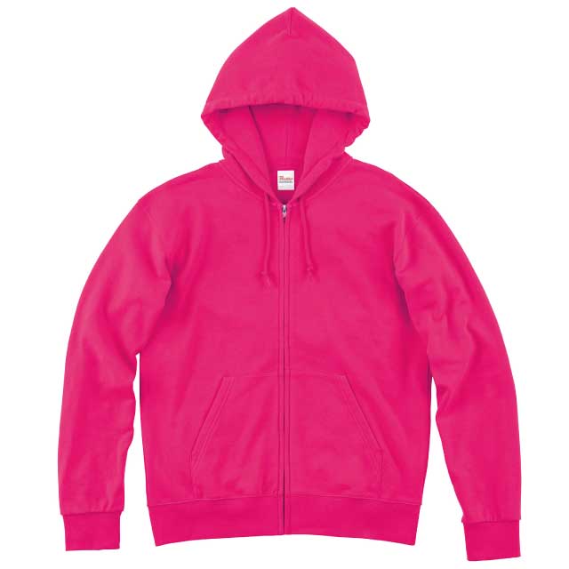 フラミンゴピンク｜みんなのジップパーカー