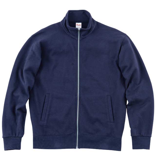 ネイビー｜スタイリッシュスウェットブルゾン