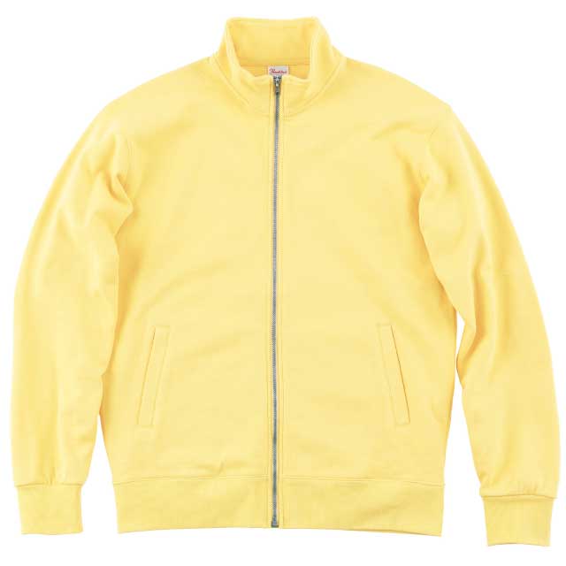 ライトイエロー｜スタイリッシュスウェットブルゾン