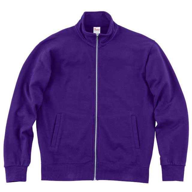 バイオレット｜スタイリッシュスウェットブルゾン