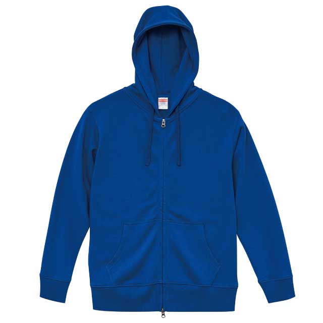 コバルトブルー｜こだわりジップパーカー