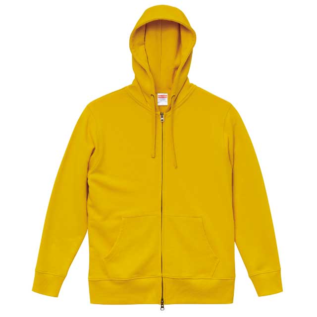カナリアイエロー｜こだわりジップパーカー
