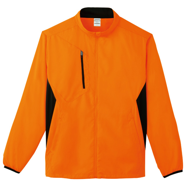 オレンジ｜ライトストレッチジャケット