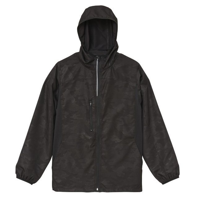 ウッドランドブラック｜静音ソフトジャケット(裏地付)