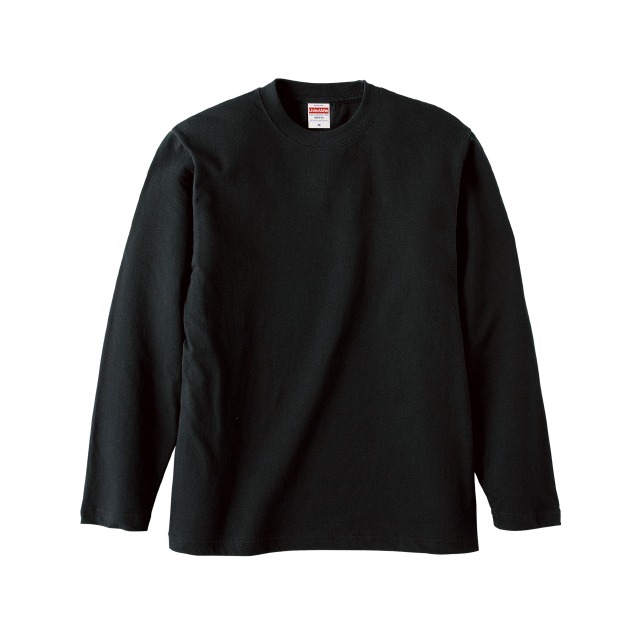 ブラック｜ナチュラルロングスリーブTシャツ
