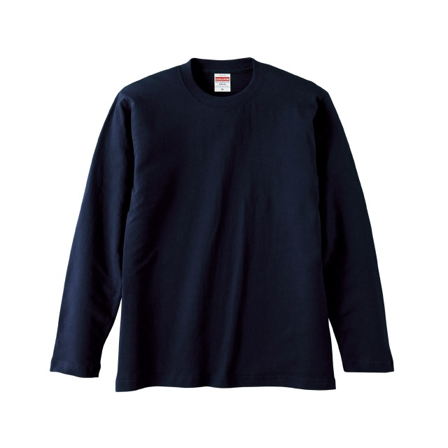 ネイビー｜ナチュラルロングスリーブTシャツ