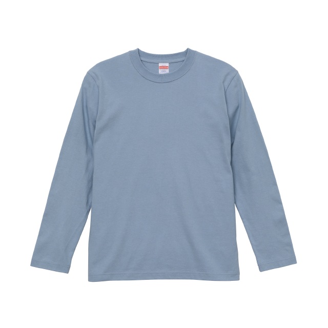 アシッドブルー｜ナチュラルロングスリーブTシャツ