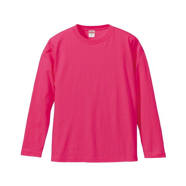 トロピカルピンク｜ナチュラルロングスリーブTシャツ