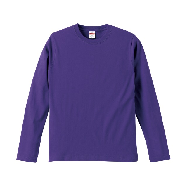 バイオレットパープル｜ナチュラルロングスリーブTシャツ