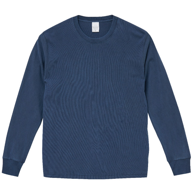 ｳﾞｨﾝﾃｰｼﾞﾈｲﾋﾞｰ｜ピグメントダイ ロングスリーブ Ｔシャツ